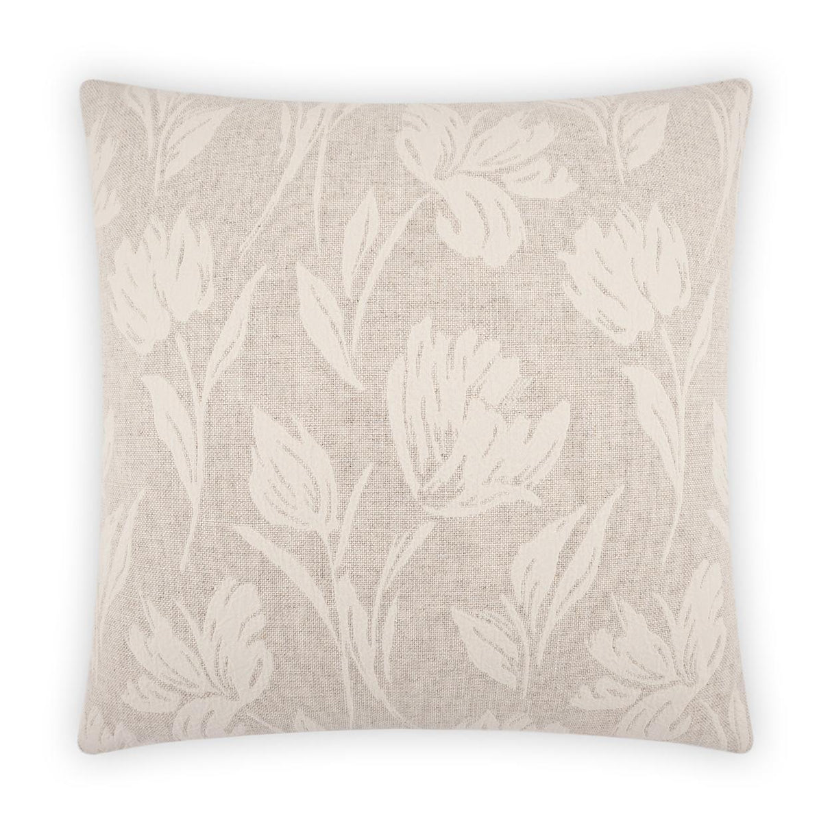 D.V. Kap Home Laurel Floral, Traditional, Farmhouse 24" x 24" Pillow Cover