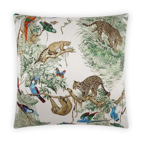 D.V. Kap Home Madagascar Multi 24" x 24" Pillow Cover