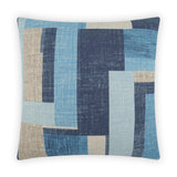 D.V. Kap Home Duplex Blue 24" x 24" Pillow Cover