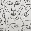 D.V. Kap Home Face Up White  Fabric