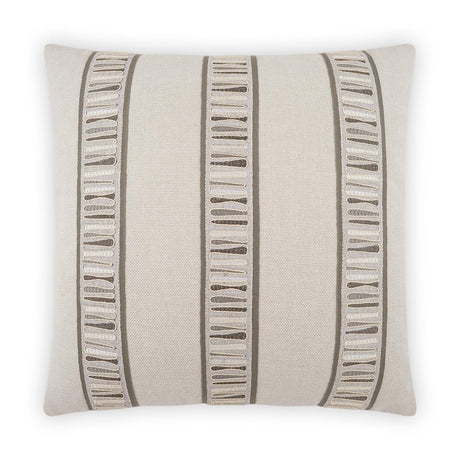 D.V. Kap Home Hera Band / Ribbon, Global, Transitional 24" x 24" Pillow Cover