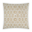 D.V. Kap Home Cubic White 24" x 24" Pillow Cover