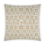 D.V. Kap Home Cubic White 24" x 24" Pillow Cover