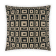 D.V. Kap Home Cubic Raven 24" x 24" Pillow Cover