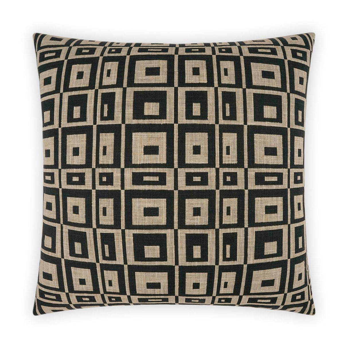 D.V. Kap Home Cubic Raven 24" x 24" Pillow Cover