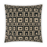 D.V. Kap Home Cubic Raven 24" x 24" Pillow Cover