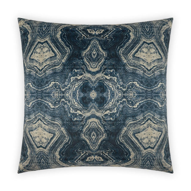 D.V. Kap Home Banding Indigo 24" x 24" Pillow Cover