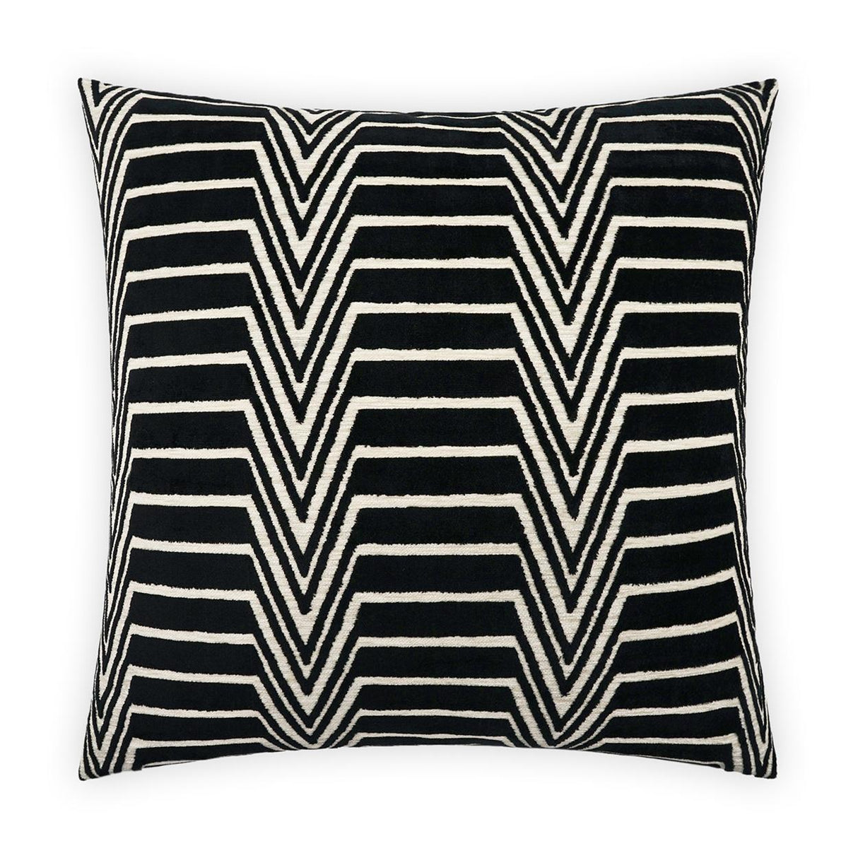 D.V. Kap Home Evora Jet 24" x 24" Pillow Cover