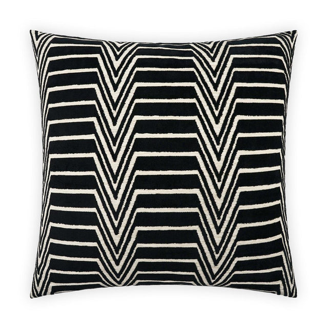 D.V. Kap Home Evora Jet 24" x 24" Pillow Cover