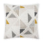 D.V. Kap Home Geoscape Geometric, Embroidered 24" x 24" Pillow Cover