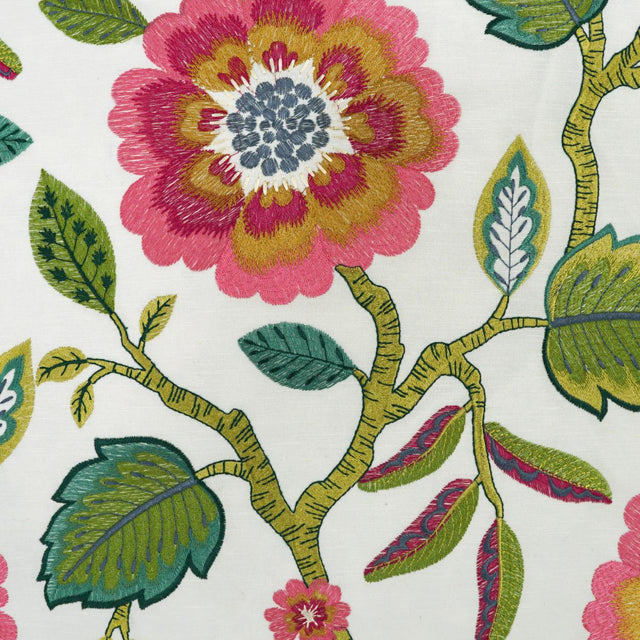 D.V. Kap Home Folklore Floral, Embroidery  Fabric