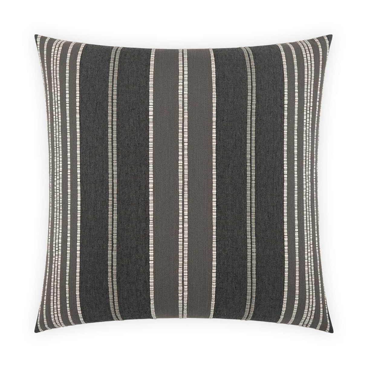 D.V. Kap Home Talbert Charcoal 24" x 24" Pillow Cover