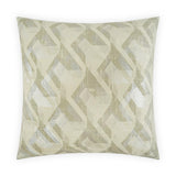 D.V. Kap Home Berto Platinum 24" x 24" Pillow Cover