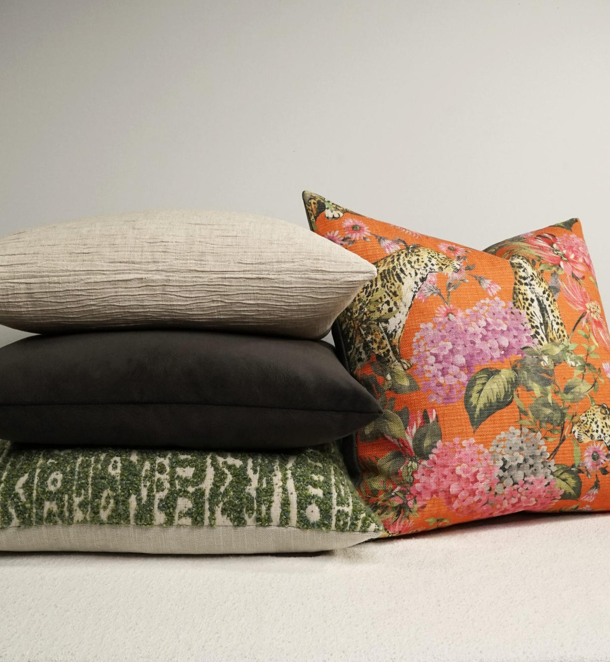 D.V. Kap Home Venture Charcoal 24" x 24" Pillow Cover
