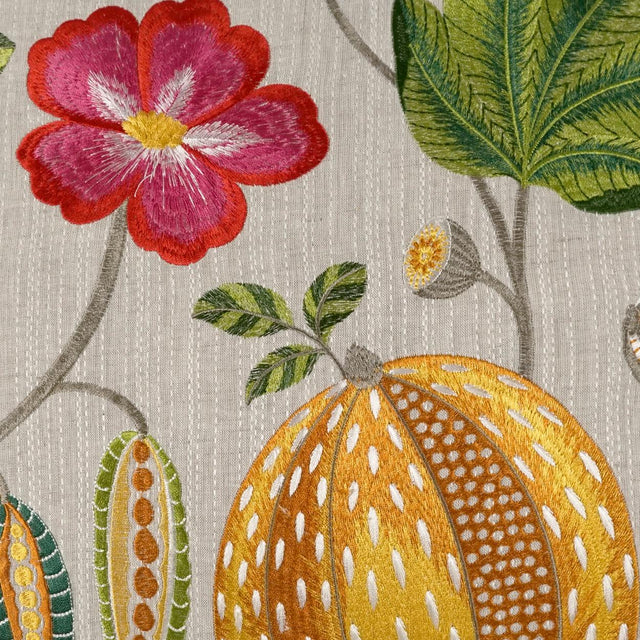 D.V. Kap Home Rankin Floral, Traditional, Embroidery  Fabric