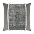 D.V. Kap Home Underwood Center Aqua 24" x 24" Pillow Cover