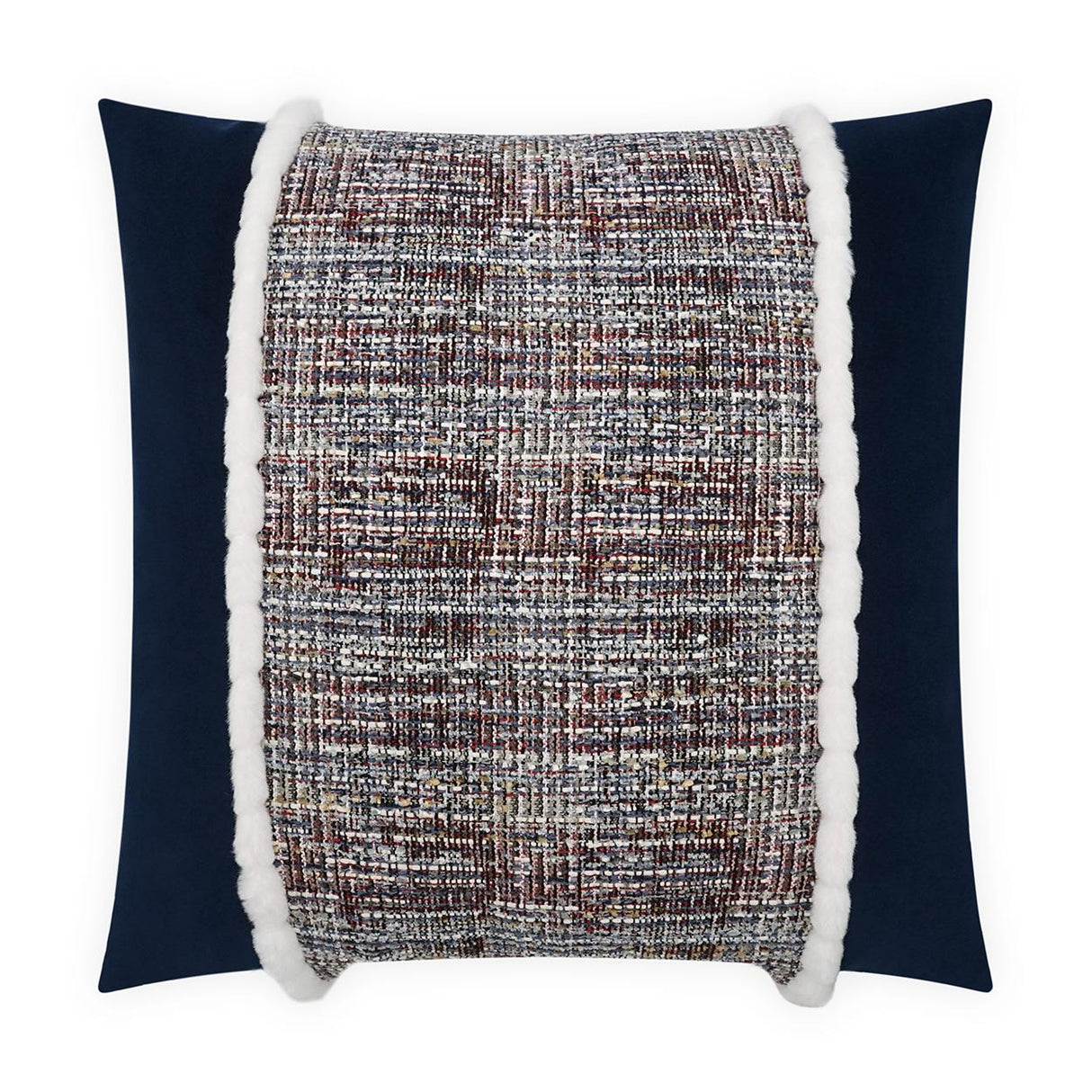 D.V. Kap Home Underwood Center Blue 24" x 24" Pillow Cover
