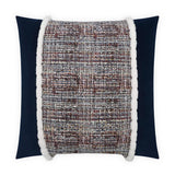 D.V. Kap Home Underwood Center Blue 24" x 24" Pillow Cover