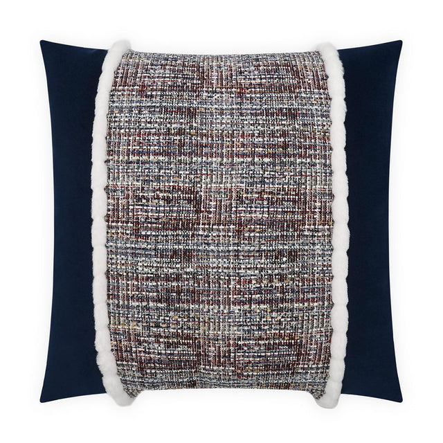 D.V. Kap Home Underwood Center Blue 24" x 24" Pillow Cover