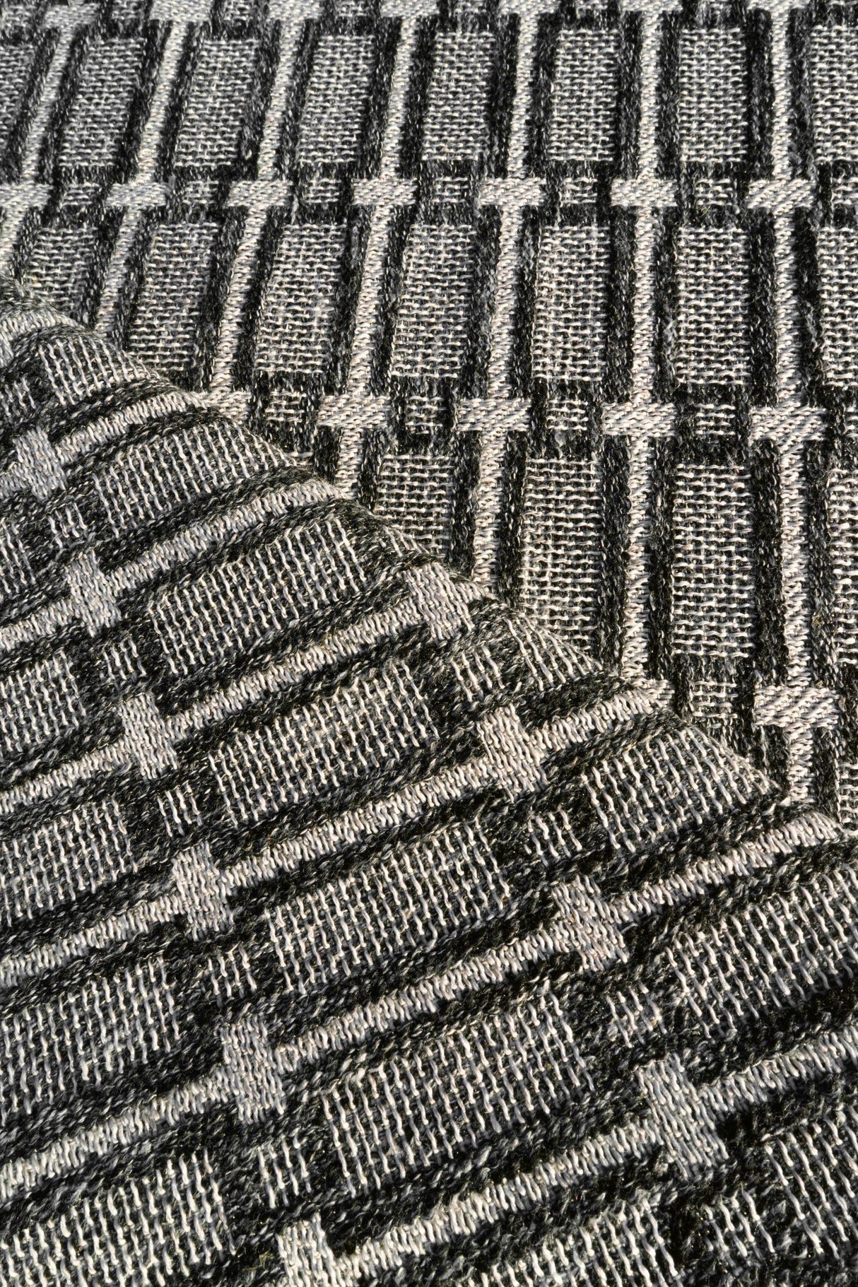 D.V. Kap Home Mandaree Charcoal 24" x 24" Pillow Cover