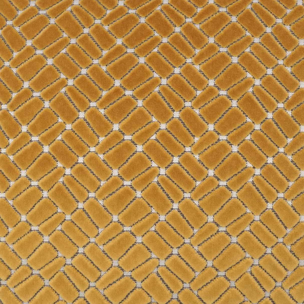 D.V. Kap Home Melvin Mustard  Fabric