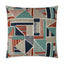 D.V. Kap Home Zest Geometric, Embroidery 24" x 24" Pillow Cover