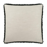 D.V. Kap Home Pom Chic Ivory 24" x 24" Pillow Cover