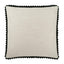 D.V. Kap Home Pom Chic Ivory 24" x 24" Pillow Cover