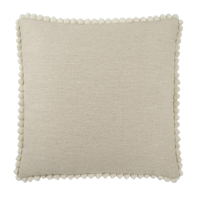 D.V. Kap Home Pom Chic Linen 24" x 24" Pillow Cover