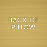 D.V. Kap Home Crazy Horse Yellow Zebra 22" x 22" Pillow Cover