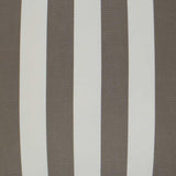 D.V. Kap Home Caf Stripe Driftwood 22" x 22" Pillow Cover