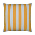 D.V. Kap Home Caf Stripe Yellow 22" x 22" Pillow Cover