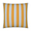 D.V. Kap Home Caf Stripe Yellow 22" x 22" Pillow Cover