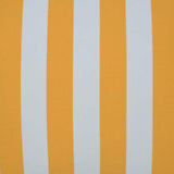 D.V. Kap Home Caf Stripe Yellow 22" x 22" Pillow Cover