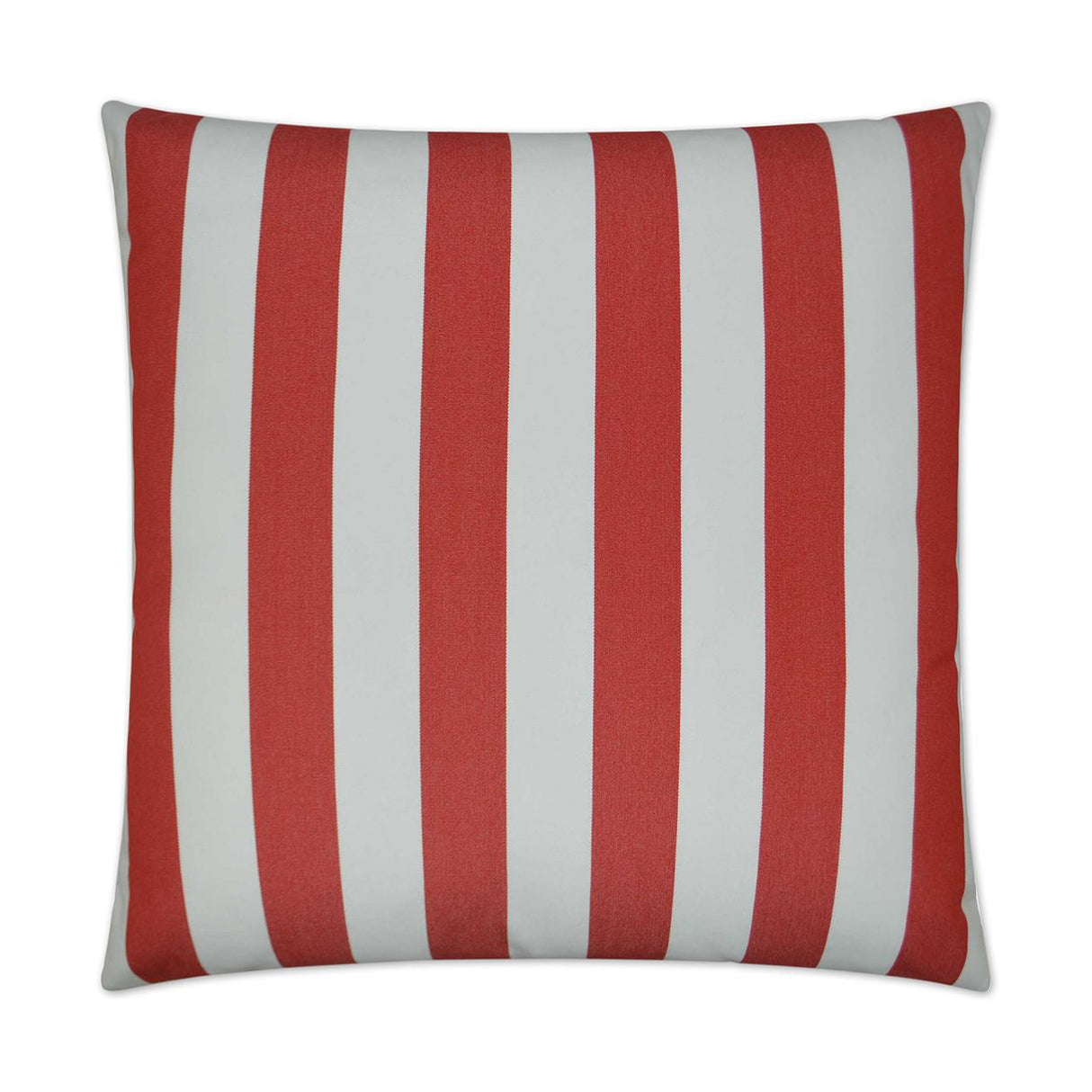 D.V. Kap Home Caf Stripe Red 22" x 22" Pillow Cover