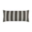 D.V. Kap Home Caf Stripe Lumbar Driftwood 12" x 24" Pillow Cover