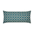 D.V. Kap Home Marquee Lumbar Turquoise 12" x 24" Pillow Cover