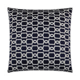 D.V. Kap Home Ocean Gate Navy 22" x 22" Pillow Cover