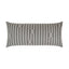D.V. Kap Home Kitri Lumbar Stone 12" x 24" Pillow Cover