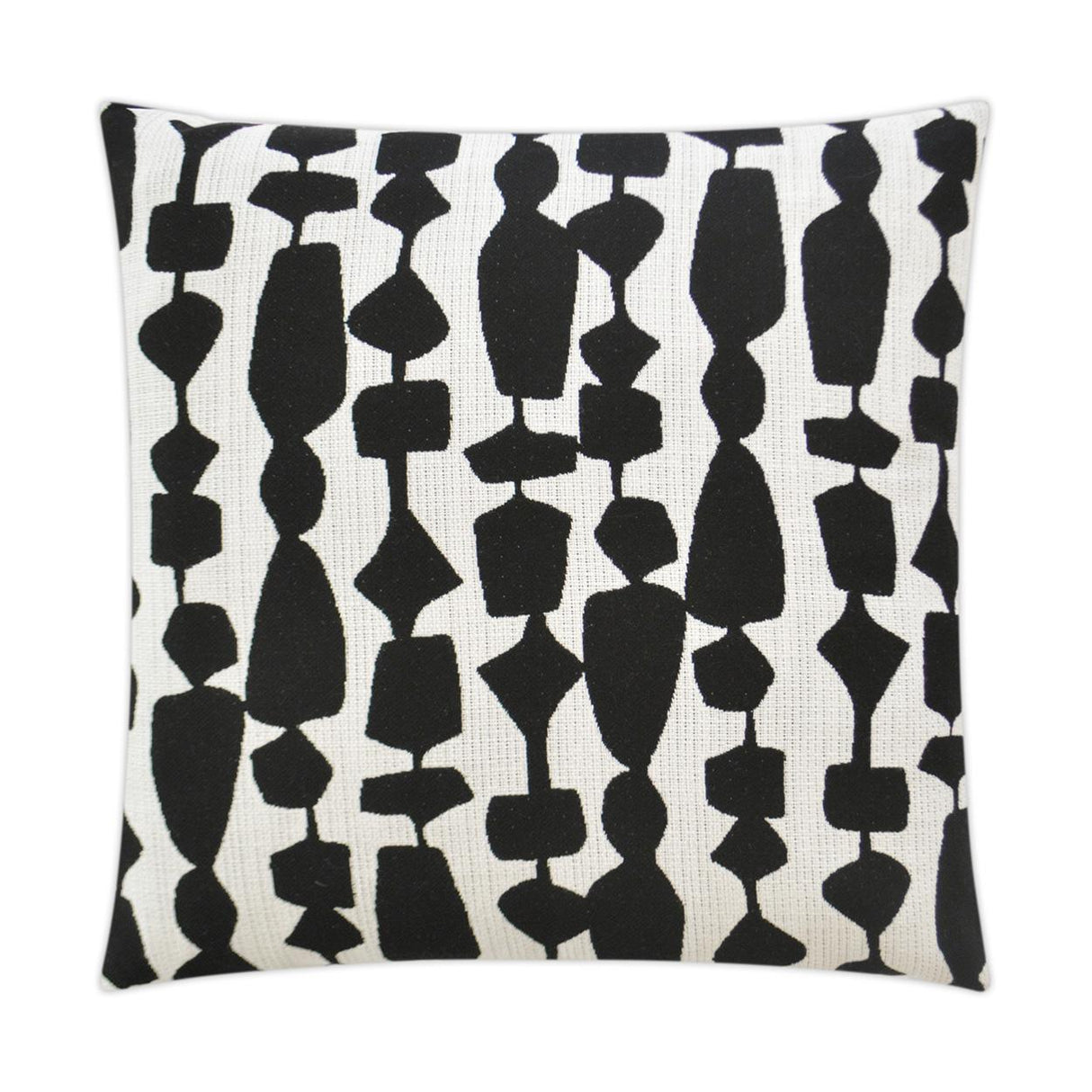 D.V. Kap Home Freya Black 22" x 22" Pillow Cover