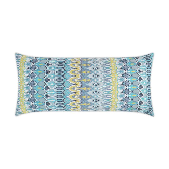 D.V. Kap Home Kanthum Lumbar Turquoise 12" x 24" Pillow Cover