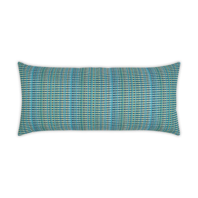 D.V. Kap Home Sunrun Lumbar Blue 12" x 24" Pillow Cover