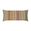 D.V. Kap Home Fancy Stripe Lumbar Multi 12" x 24" Pillow Cover