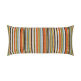D.V. Kap Home Fancy Stripe Lumbar Multi 12" x 24" Pillow Cover