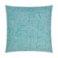 D.V. Kap Home Double Trouble Turquoise 22" x 22" Pillow Cover