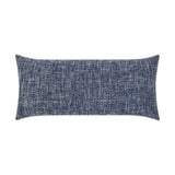 D.V. Kap Home Double Trouble Lumbar Navy 12" x 24" Pillow Cover