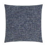 D.V. Kap Home Double Trouble Navy 22" x 22" Pillow Cover