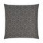 D.V. Kap Home Hex Quilt Grey 22" x 22" Pillow Cover