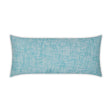 D.V. Kap Home Double Trouble Lumbar Turquoise 12" x 24" Pillow Cover