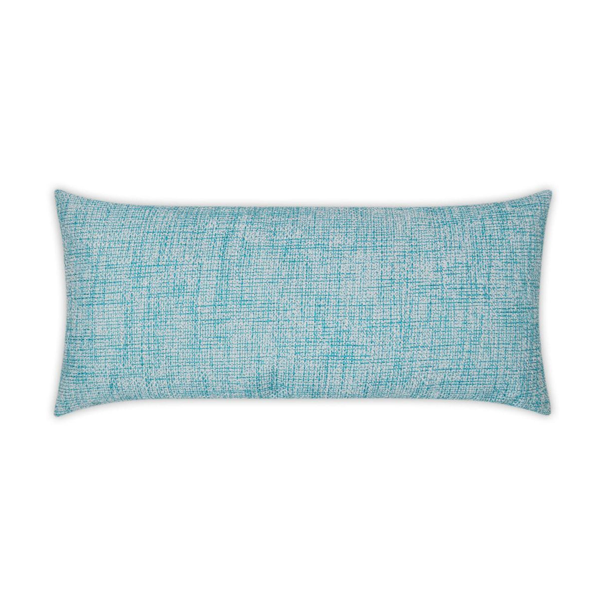 D.V. Kap Home Double Trouble Lumbar Turquoise 12" x 24" Pillow Cover